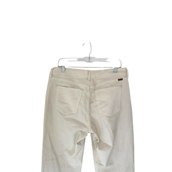AYR Cream Casual Everyday High Rise The Beat Drop Ankle Cropped Jeans Size 30 - Picture 8 of 12